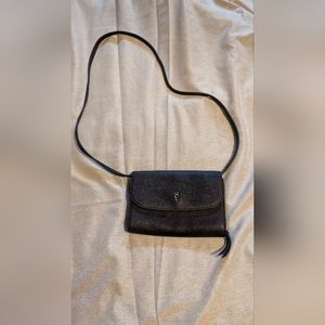 Vera Wang leather cross body purse or can be used as a clutch purse